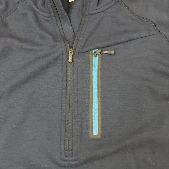 Smartwool 1/4 Zip Mens XL Pullover Sweater - Picture 4 of 8